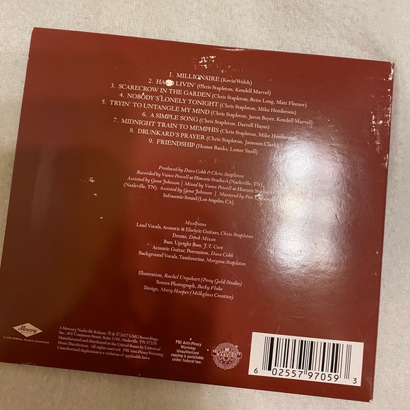 chris stapleton cd - Picture 3 of 3